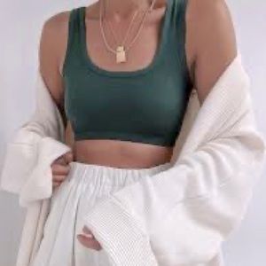 ARQ fern full coverage bra - ethically hand-made in USA